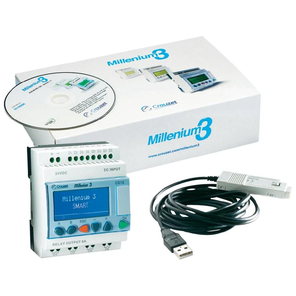 Crouzet Millenium 3 Smart Osnovni komplet PLC kontrolera SPS 88974083 100 - 240 V/AC slika