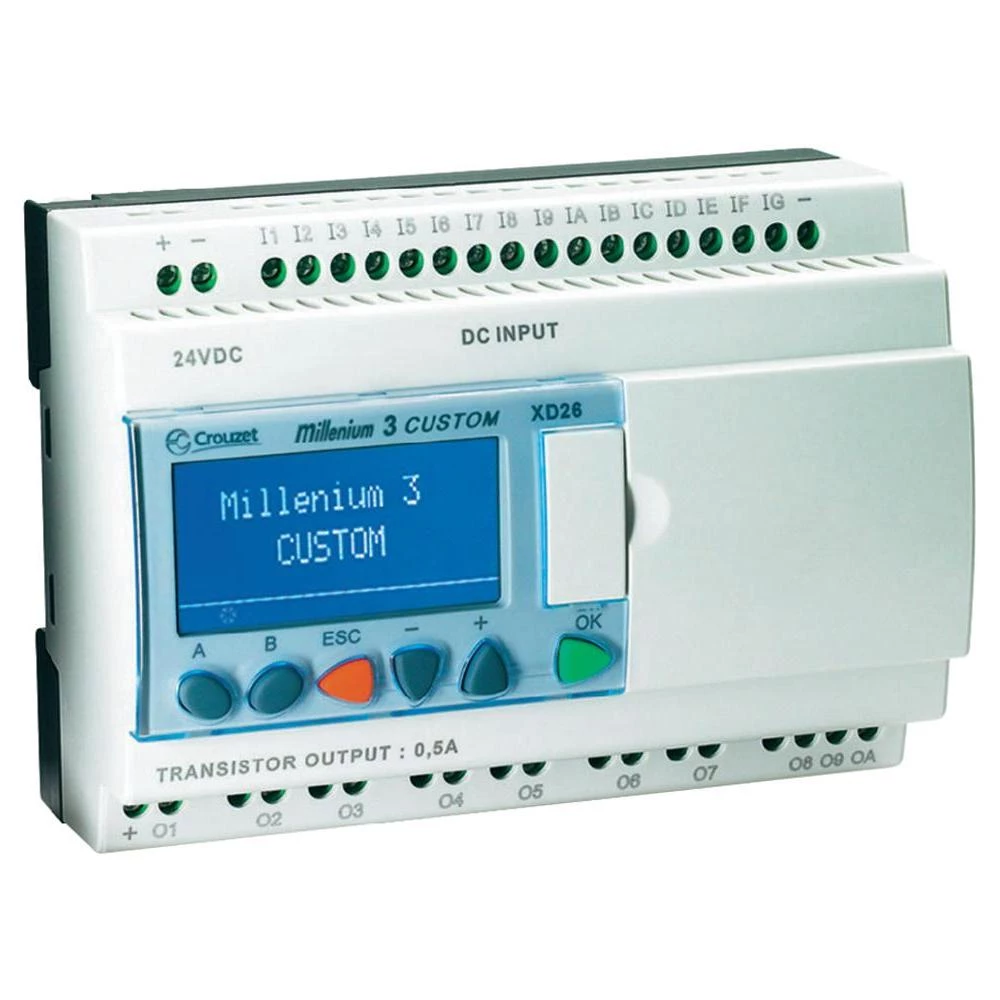 Kontroler Crouzet Millenium 3Smart, moguĂ„âEURˇnost proÄąË‡irenja, 24 V/DC 88974161 slika