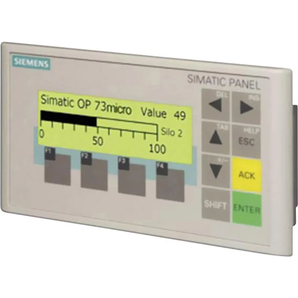 Siemens SIMATIC-Kontrolna ploča OP 73micro za S7-200 6AV6640-0BA11-0AX0, 160x48 slika