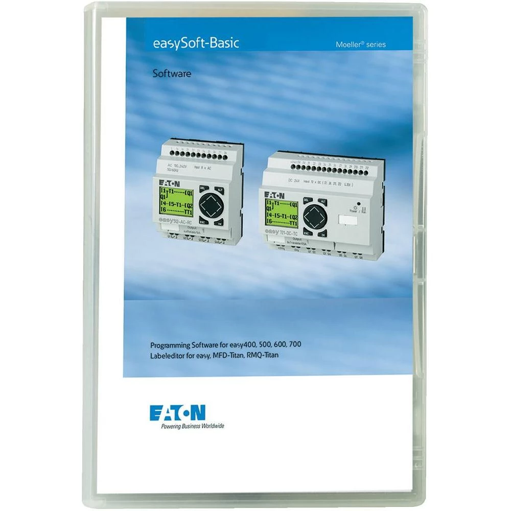 Eaton-Easy SOFT programska oprema, CD, priručnik, 5 jezika za Win® 95, NT, XP slika