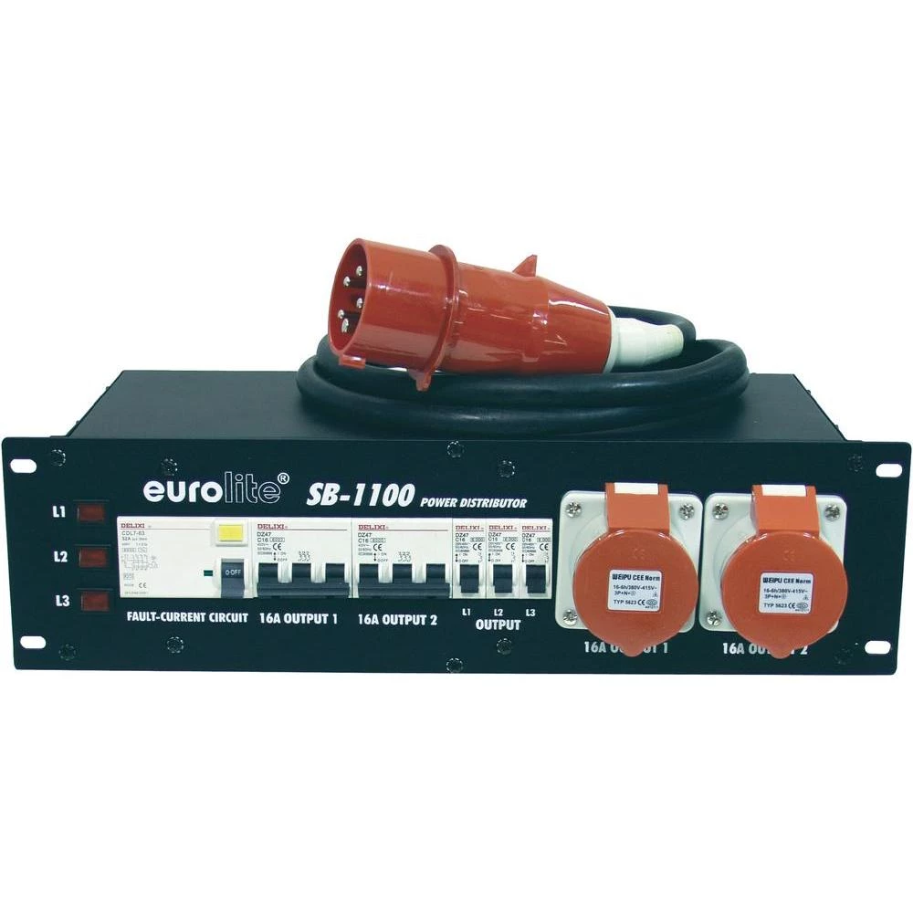 SB-1100 Razdjelnik struje, 32 A Eurolite slika
