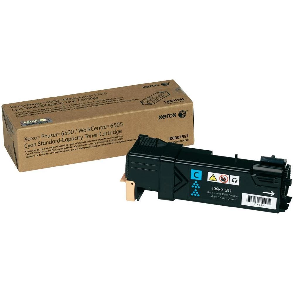 Originalni toner 106R01591 Xerox cijan kapacitet stranica maks. 1000 stranica slika
