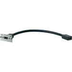 HDMI multimedijski umetak Oehlbach [1x HDMI-utičnica  1x HDMI-utičnica] 0.27m, srebrn, 8810