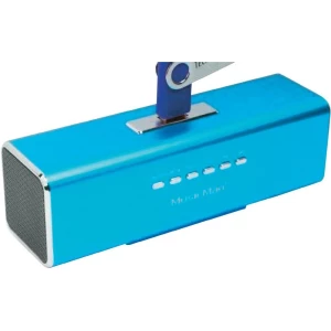 Zvučna stanica Technaxx MusicMan MA-Prijenosni Mini-zvučnik, USB, microSD-utor za karticu, UKW-Radio, plava, 3430 slika