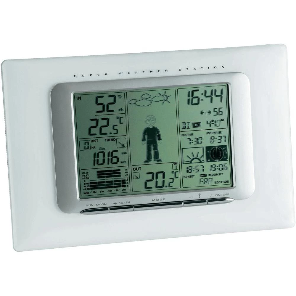 Bežična meteorološka stanica Meteo Max bijela-srebrna TFA slika