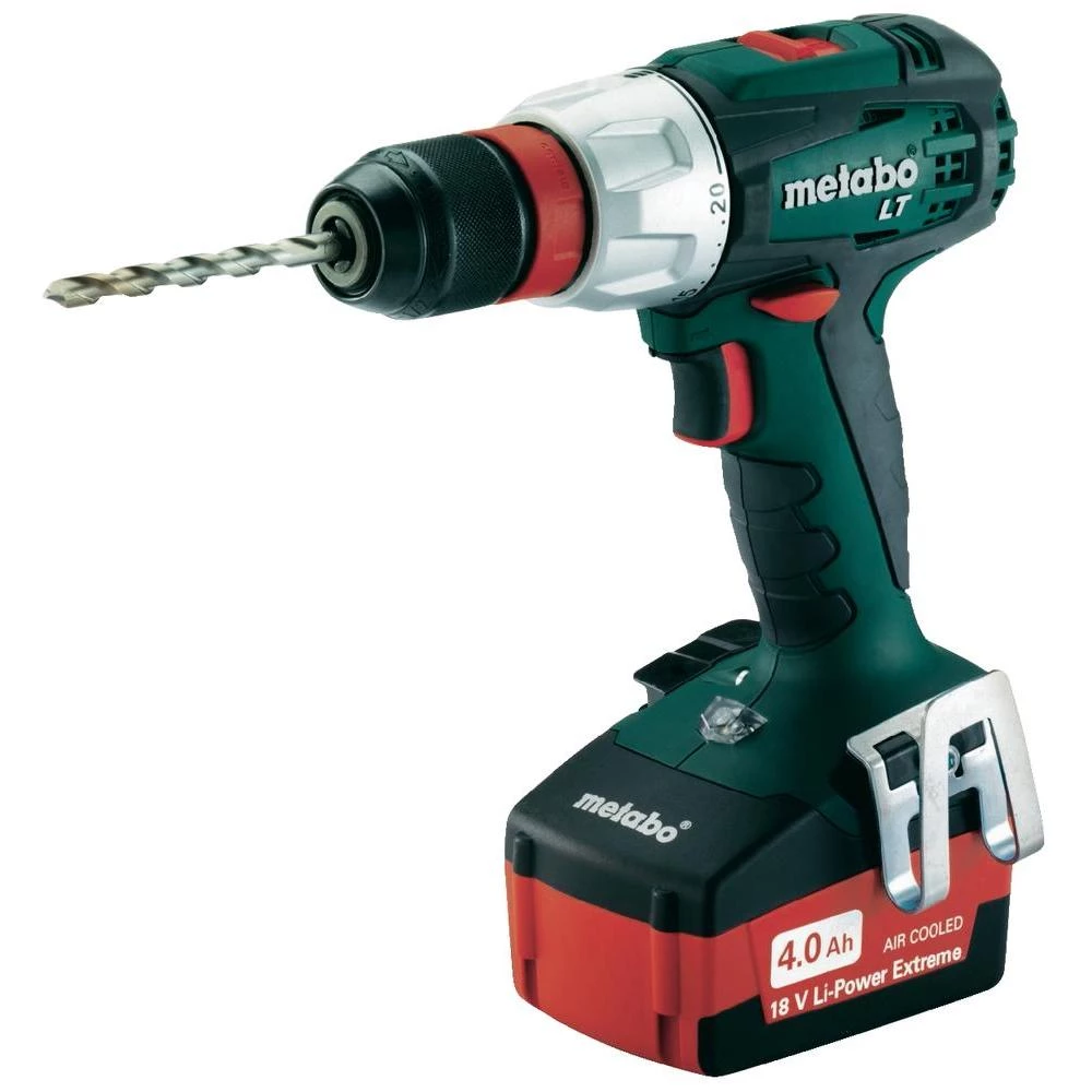 Metabo BS 18 LT Quick bušilica i odvijač na bateriju 18 V 4 Ah Li-Ion + 2. bater slika