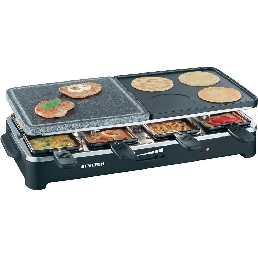 Raclette RG 2341 Severin 1400 W s ručnim podešavanjem temperature, s rešetkom za slika