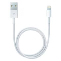 Kabel za napajanje/podatkovni Apple za iPod/iPhone/iPad [1x Apple DOCK-utikač Lightning - 1x USB 2.0 utikač A] 0.50m, bijel slika
