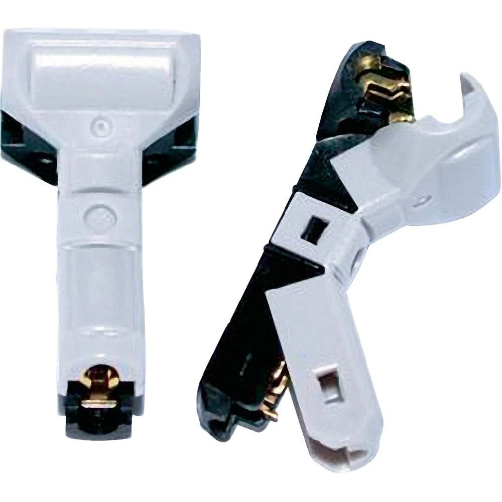 Spojnica za grananje žica fleksibilna: 2.25-3 mm kruta: 2.25-3 mm broj polova: 2 1 komada siva, crna slika