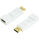 DisplayPort/HDMI adapter LogiLink [1x DisplayPort-utikač  1x HDMI-utičnica] bijel, pozlaćeni konektori, CV0057