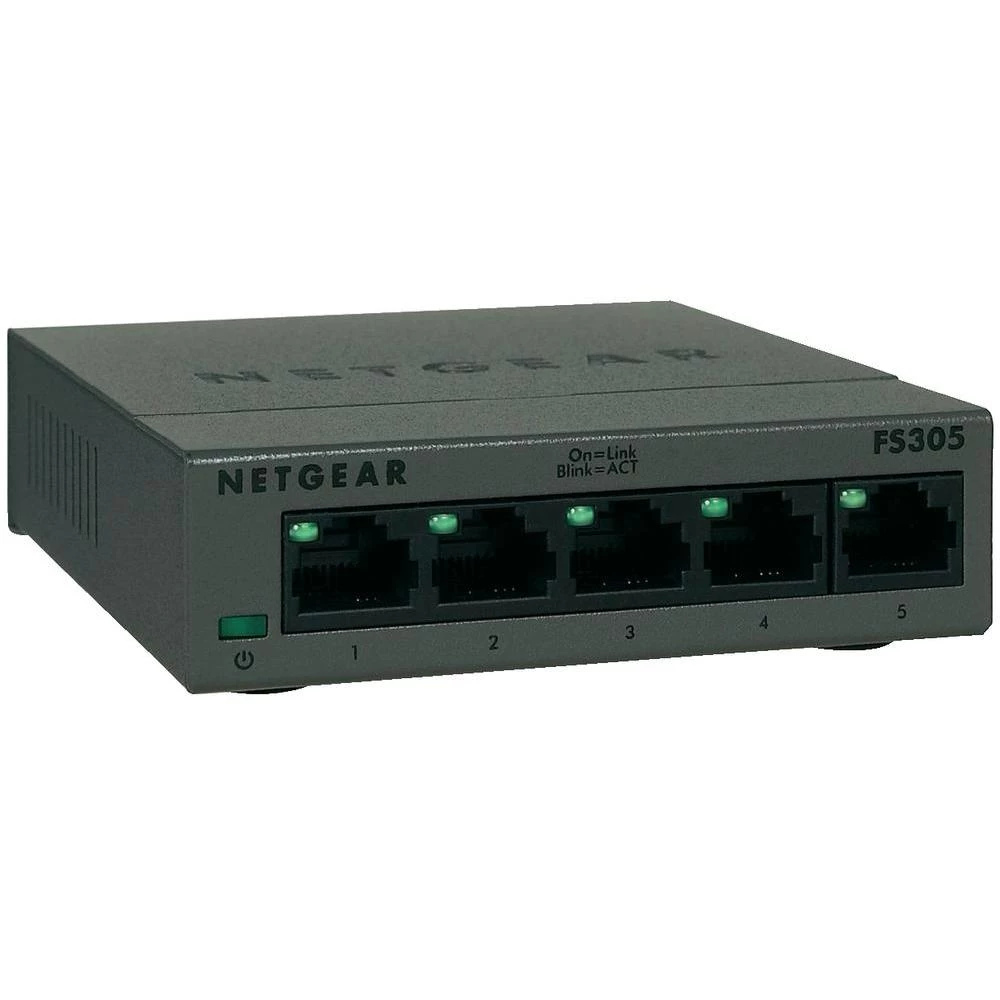 Mrežni Switch uređaj RJ45 FS305 Netgear 5-portni 100 MBit/s slika