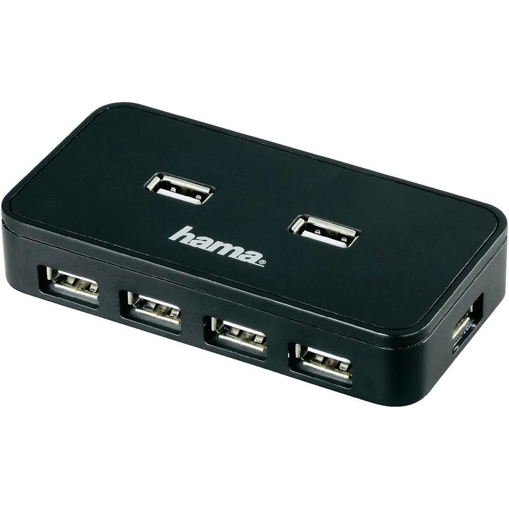 7-portni USB 2.0 hub Hama crni slika