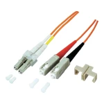 EFB Elektronik Kabel svjetlovoda;Duplex Muški konektor LC / Muški konektor SC 50/125µ Multimode OM4 10 m