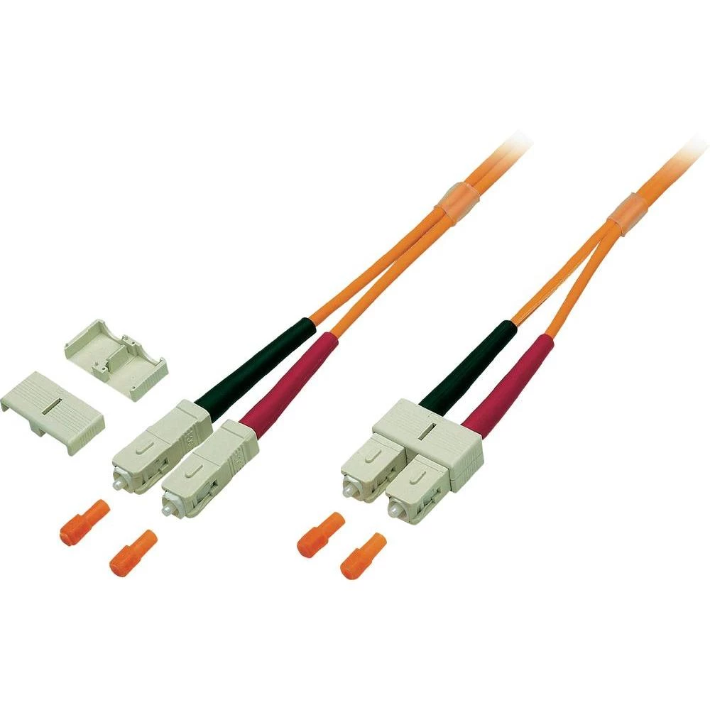 EFB Elektronik Kabel svjetlovoda;Duplex Muški konektor SC / Muški konektor SC 50/125µ Multimode OM2 1 m slika