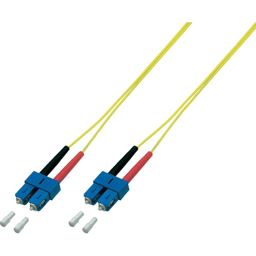 EFB Elektronik Kabel svjetlovoda;Duplex Muški konektor SC / Muški konektor SC 9/125µ Singlemode OS2 2 m slika
