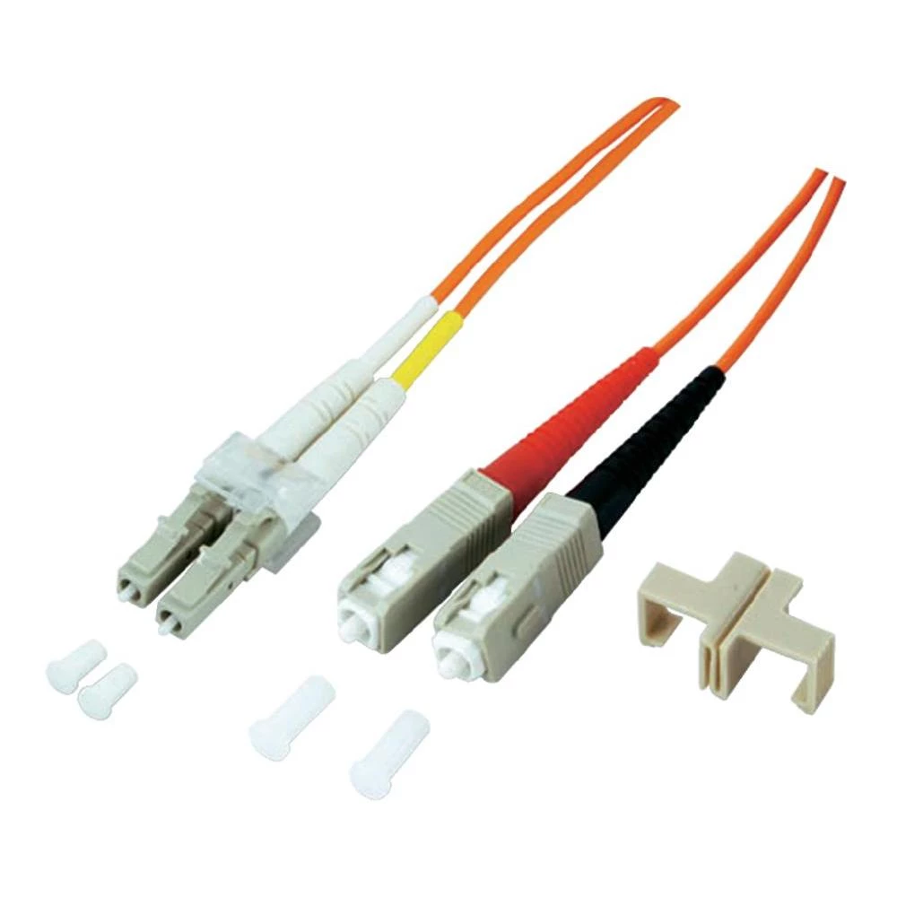 EFB Elektronik Kabel svjetlovoda;Duplex Muški konektor LC / Muški konektor SC 9/125µ Singlemode OS2 2 m slika