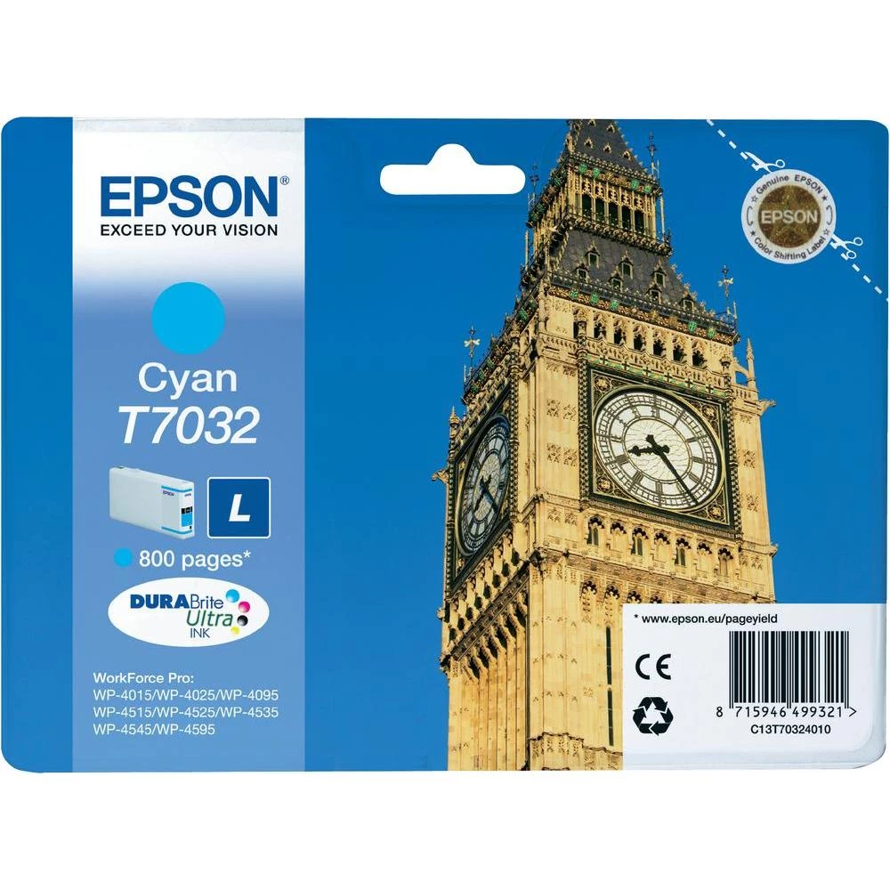 Originalna patrona za printer T7032 L Epson cijan
