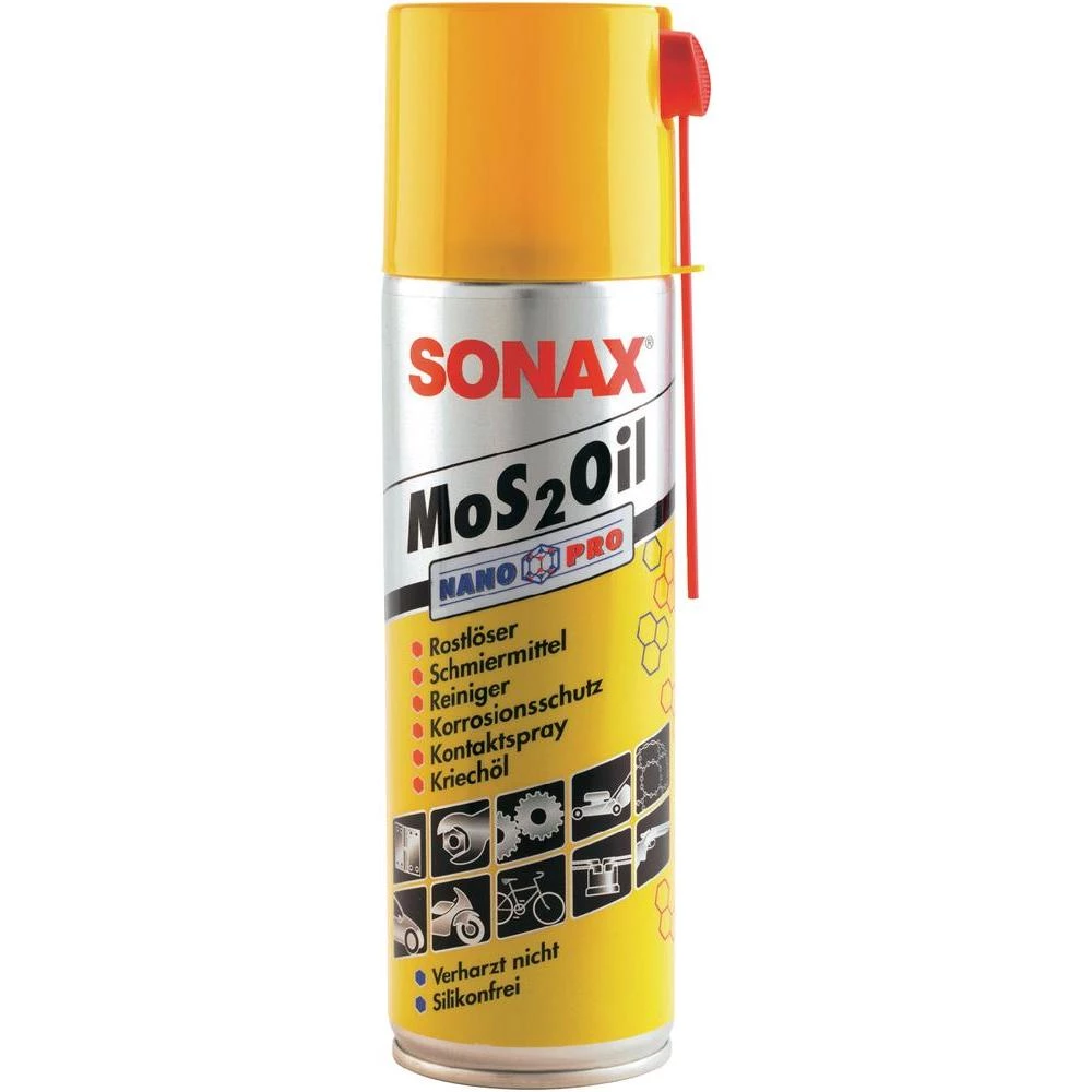 Sonax 339200 MoS2Oil NanoPro-Kontaktno sredstvo za podmazivanje, 300ml slika