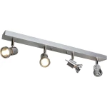 Stropni reflektor Asto Spot IV SLV halogena žarulja GU10 300 W 147444 aluminij (