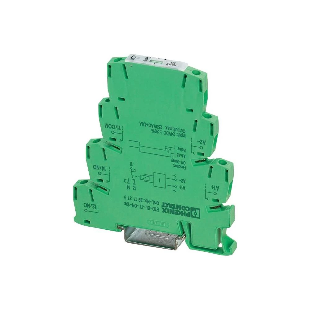 PhoenixContact ETD-BL-1T-ON-300S-Kompaktni vremenski relej, 24V/DC, 1NC, 1125VA 2917382 Phoenix Contact slika