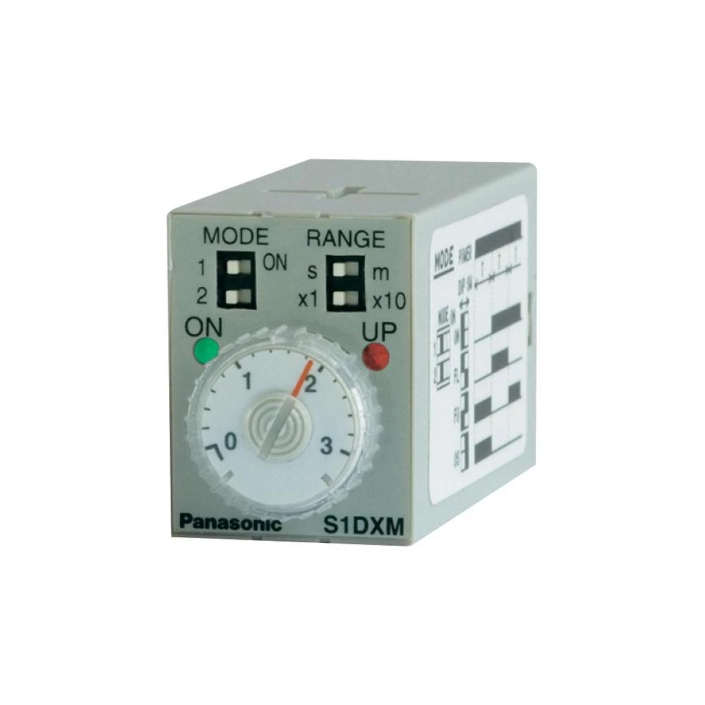 Panasonic S1DXMM2C10HDC24V-S-Mini vremenski relej, (85-110 %) 24V/DC, 2NC, 7 A/250 V/AC slika