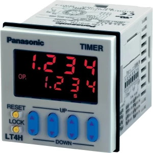 Panasonic LT4H24SJ-Digitalni višefunkcijski vreme. relej, 12-24V/DC, 1 potencijalni NC, 5A slika