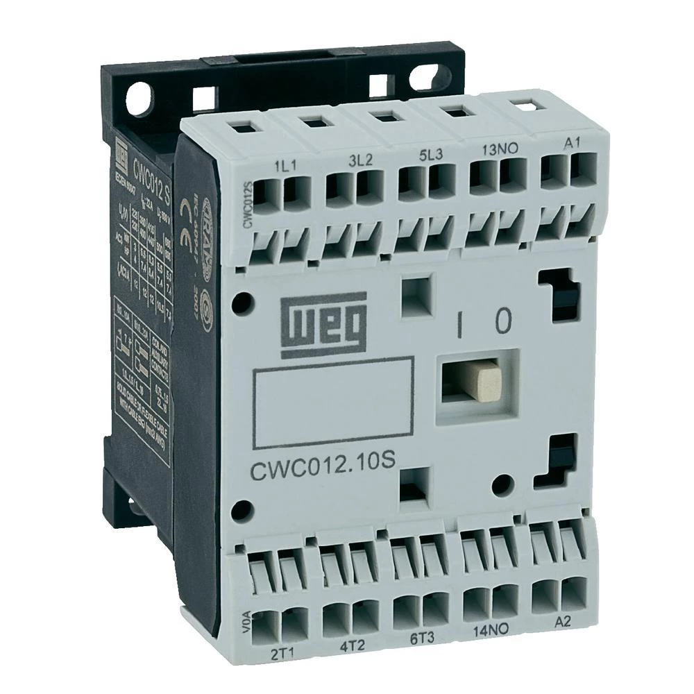 WEG-CWC Kompaktni kontaktor, bezvijčani WEG CWC09-01-30D24S , 1NC, 230 V/AC slika