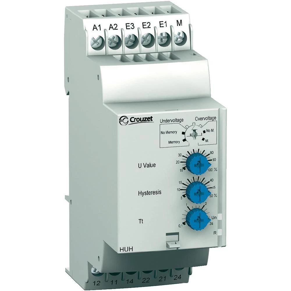 Crouzet-HUH Vešefunkcijski nadzorni relej prenapona/podnapona slika