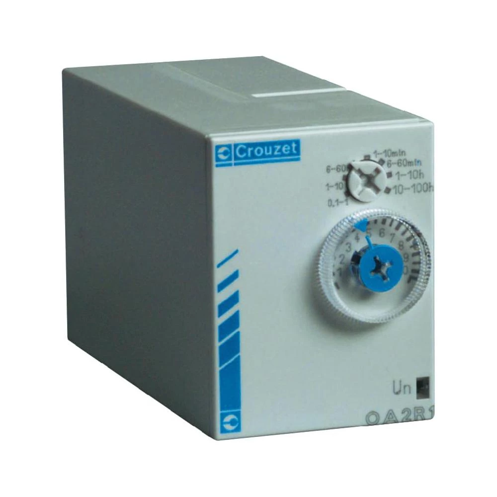 Crouzet-Elektronski vremenski relej Chronos 2PA2R1, 24V/DC/ 24-240 V/AC,2 releja zakašnjenja slika