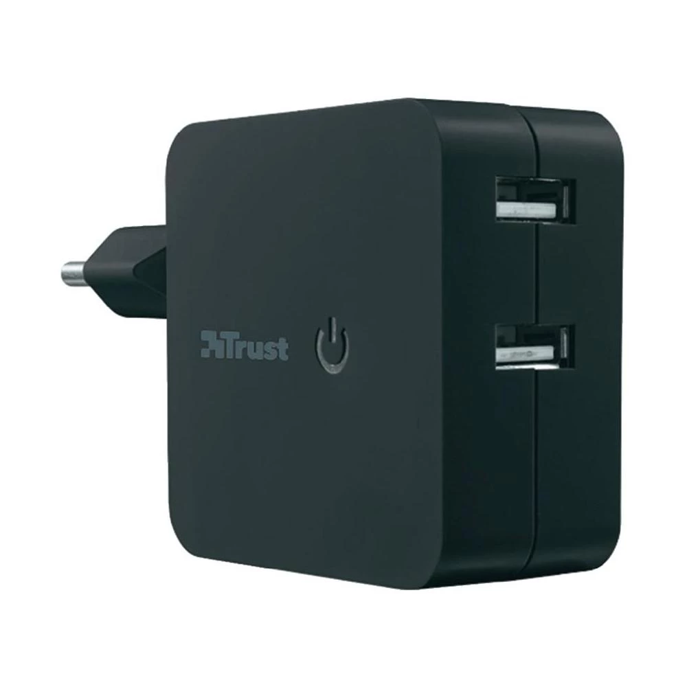 USB punjač s utikačem Trust 19158 USB 2 x 2100 mA slika