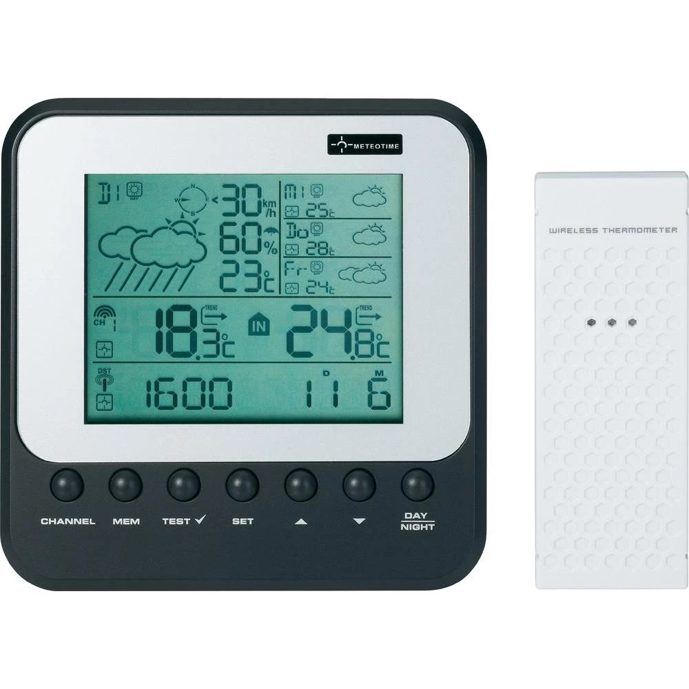 Conrad Meteotime vremenska stanica II prognoza za 4 dana slika