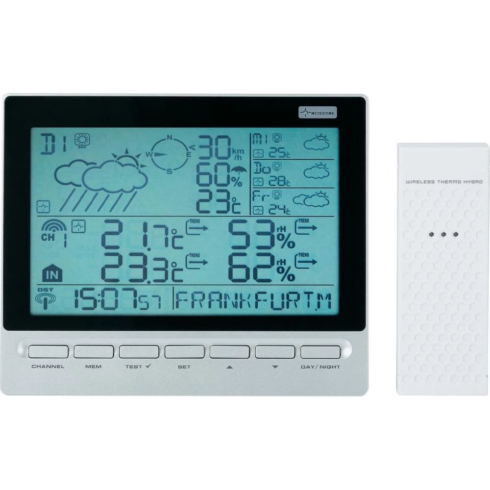 Conrad Meteotime vremenska prognozna stanica, prognoza za 4 dana slika