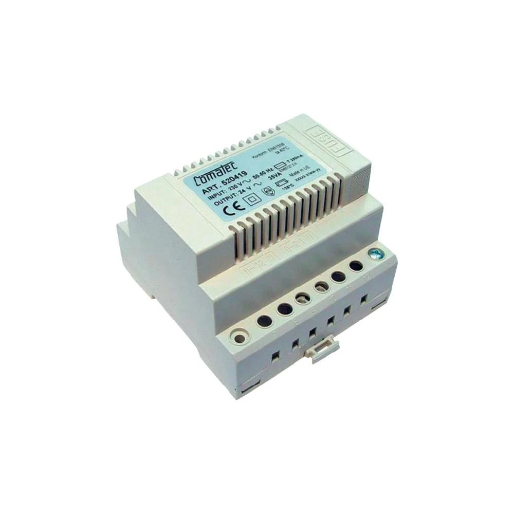 Adapter napajanja za DIN- letvu 35VA-24VAC TBD203524F Comatec slika