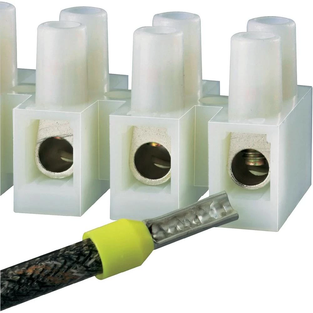 Stezaljka za svjetiljke, poprečni presjek: 2.5-6 mm2 br. polova: 12 10 kom. bije slika