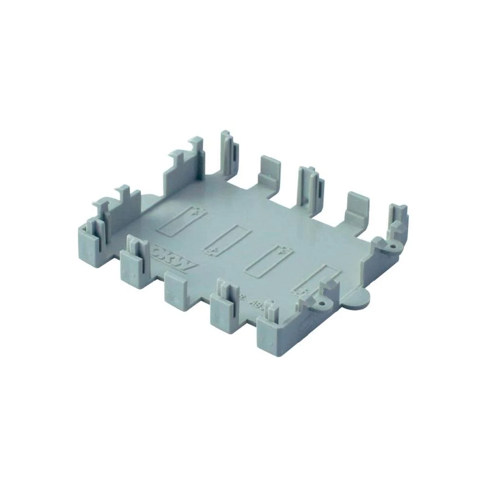 OKW-Kućište za bateriju za COMTEC A9174004, ABS masa, sivo, pogodno za 4xAA(1,5V) baterije slika