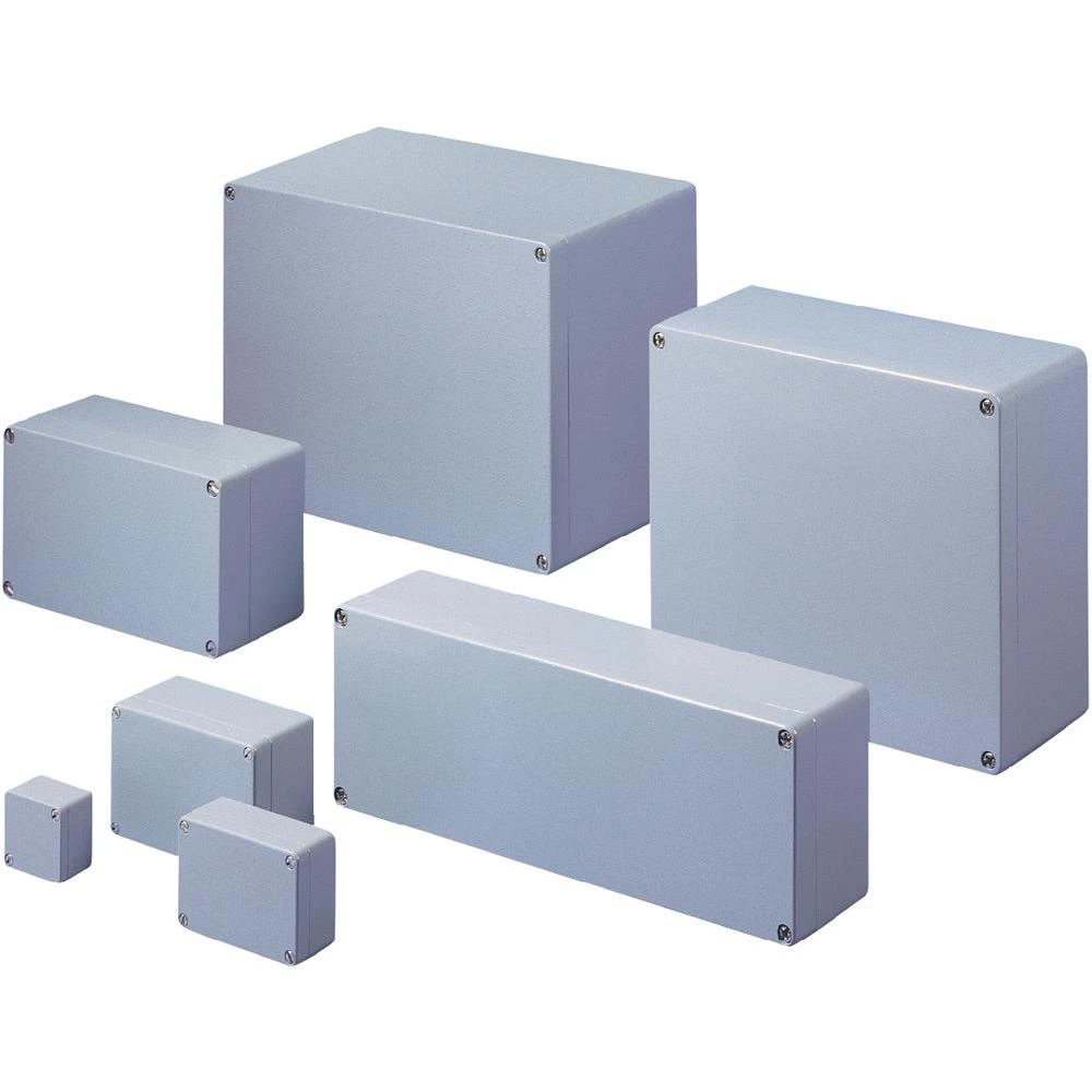 Rittal 9100.210-Univerzalno kućište, aluminijska legura, sivo (RAL 7001), 50x45x slika