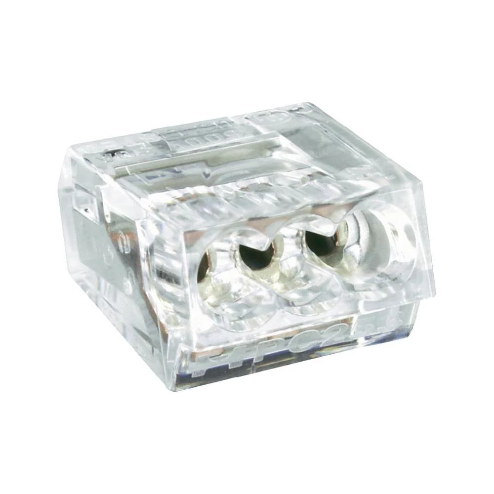 Stezaljka za svjetiljke, poprečni presjek: 0.25-2.5 mm2 br. polova: 3 25 kom. pr slika