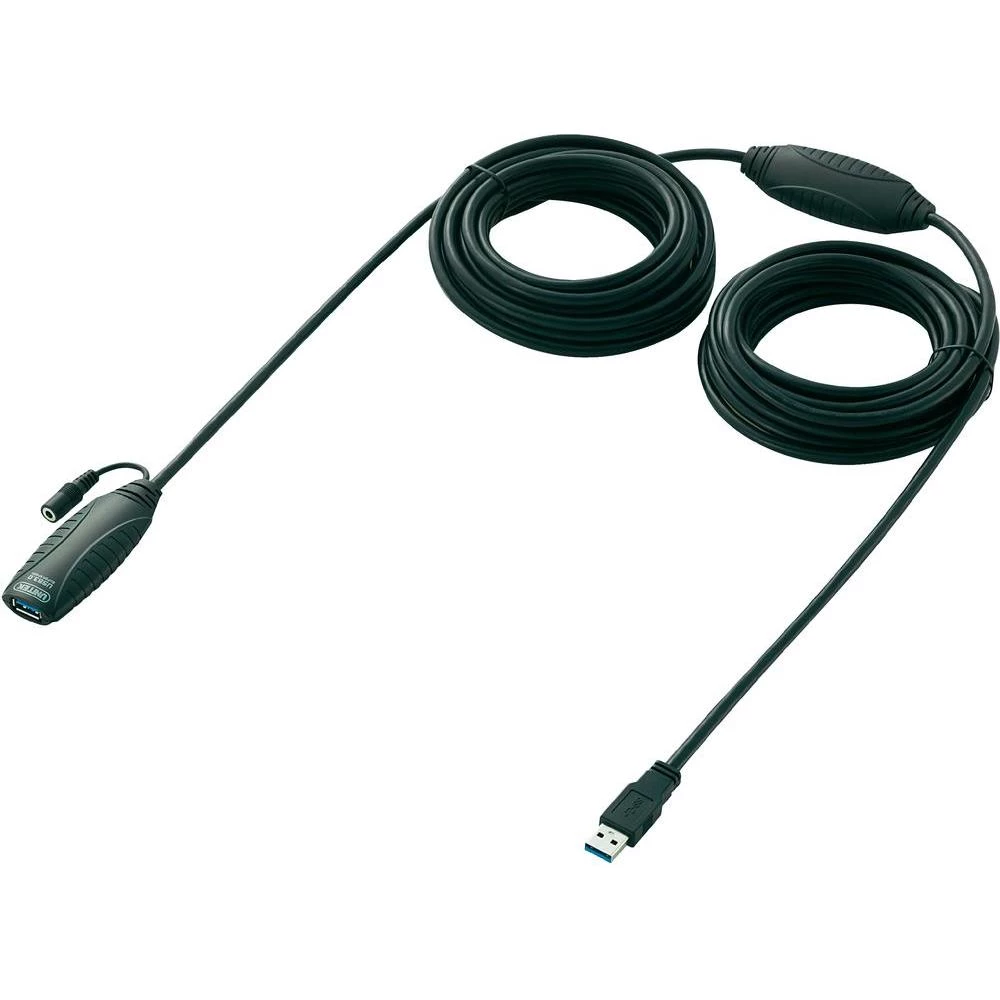 USB-kabel, muški konektor USB3.0 tipa A na ženski konektorUSB 3.0 tipa A, crne boje, 10 slika