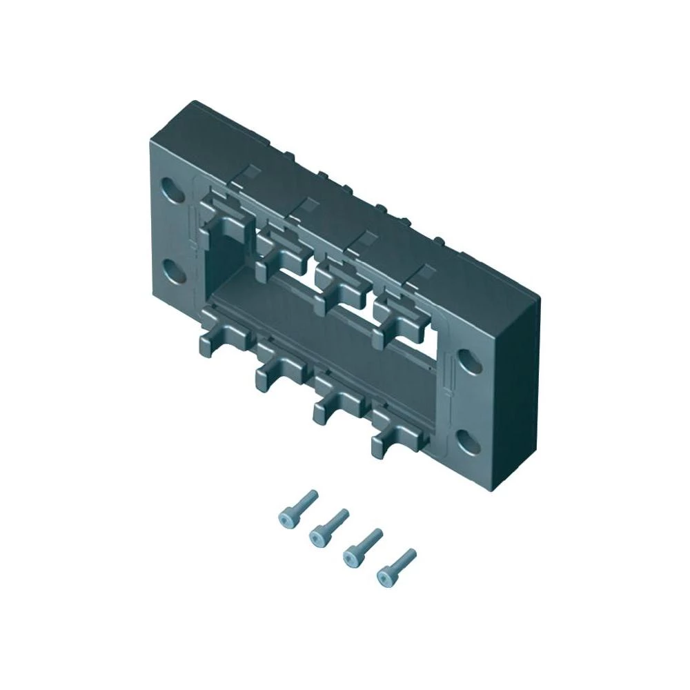 Rittal 2400910-Brtveni okvir za usmjeravanje kablova, 120x67x19mm, IP64. crn, 1 komad 2400.910 slika