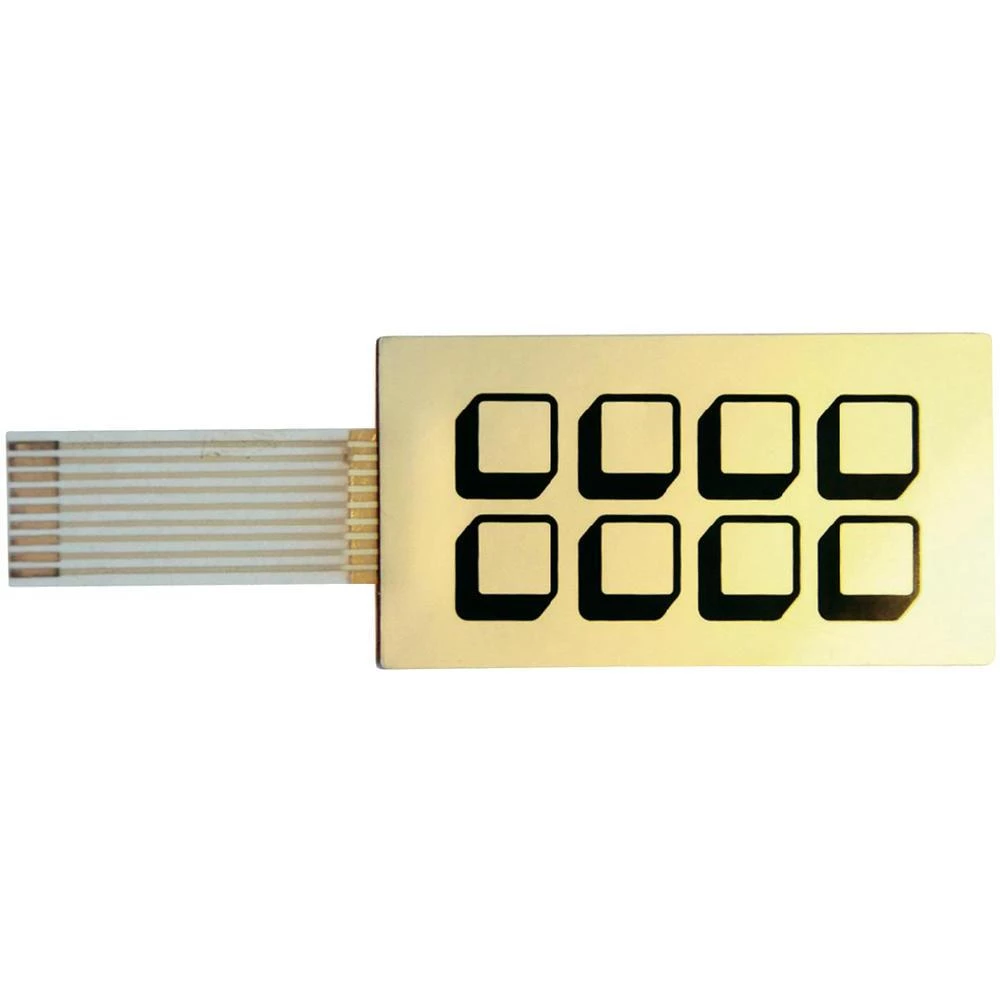 FT08-Samolepliva folijska tastatura, 30 V/DC, 50mA slika