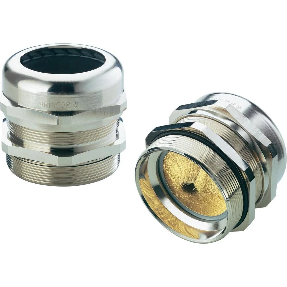 LappKabel SKINTOP® MS-M BRUSH-Kabelska uvodnica, 40x1.5, mesing, stezni raspon: 19-28mm, M40 53112678 slika