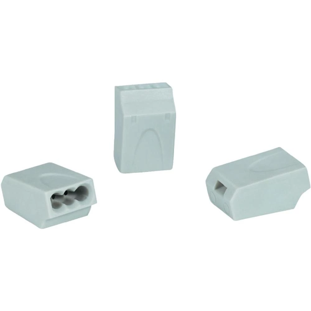 Spojna stezaljka HellermannTyton kruta: 0.5-1.5 mm broj polova: 3 HECE-3X1.5-PA- slika