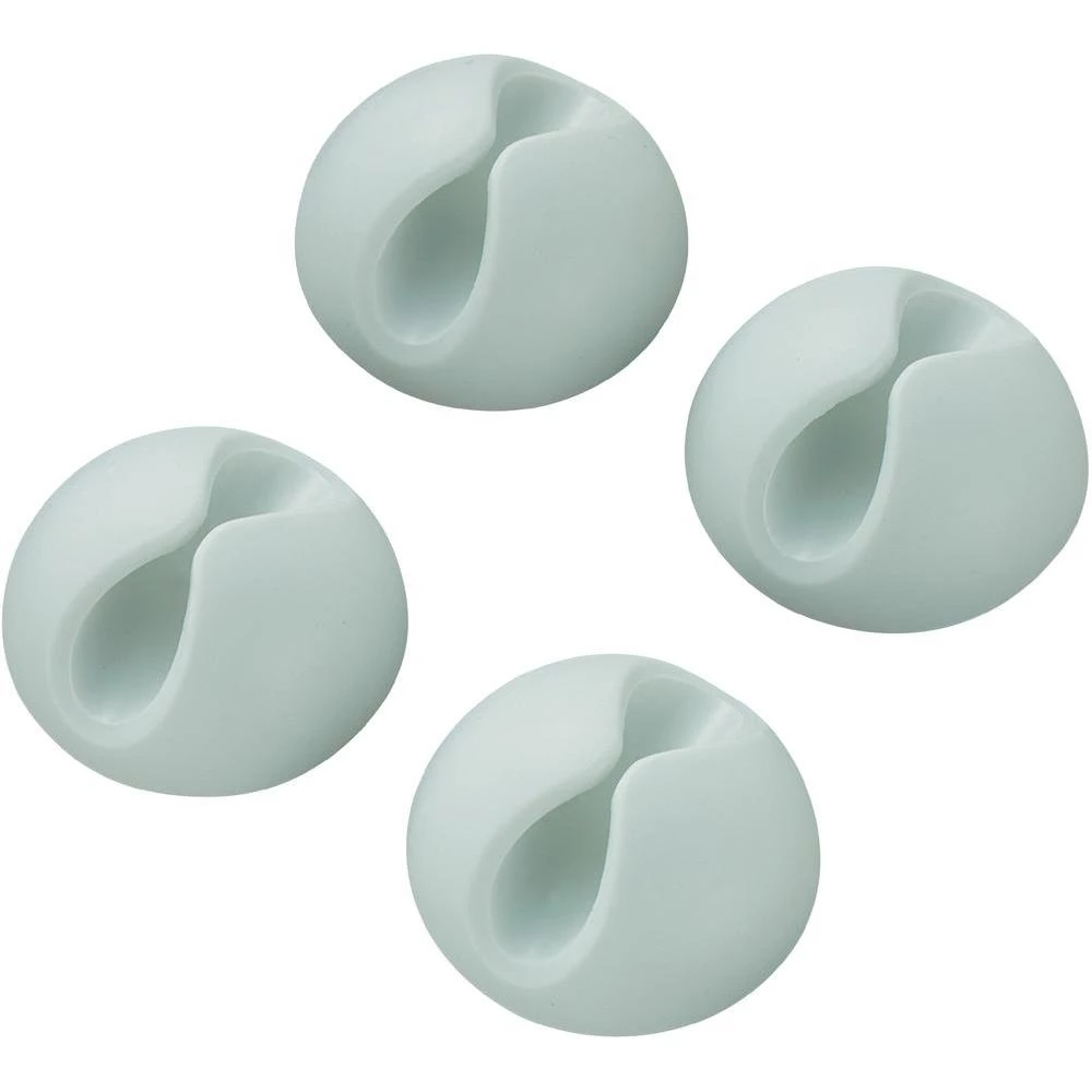 Conrad-SWC-10WT/4P-Samoljepljivi držač za kable, bijeli, 4 komada 93014c466 slika