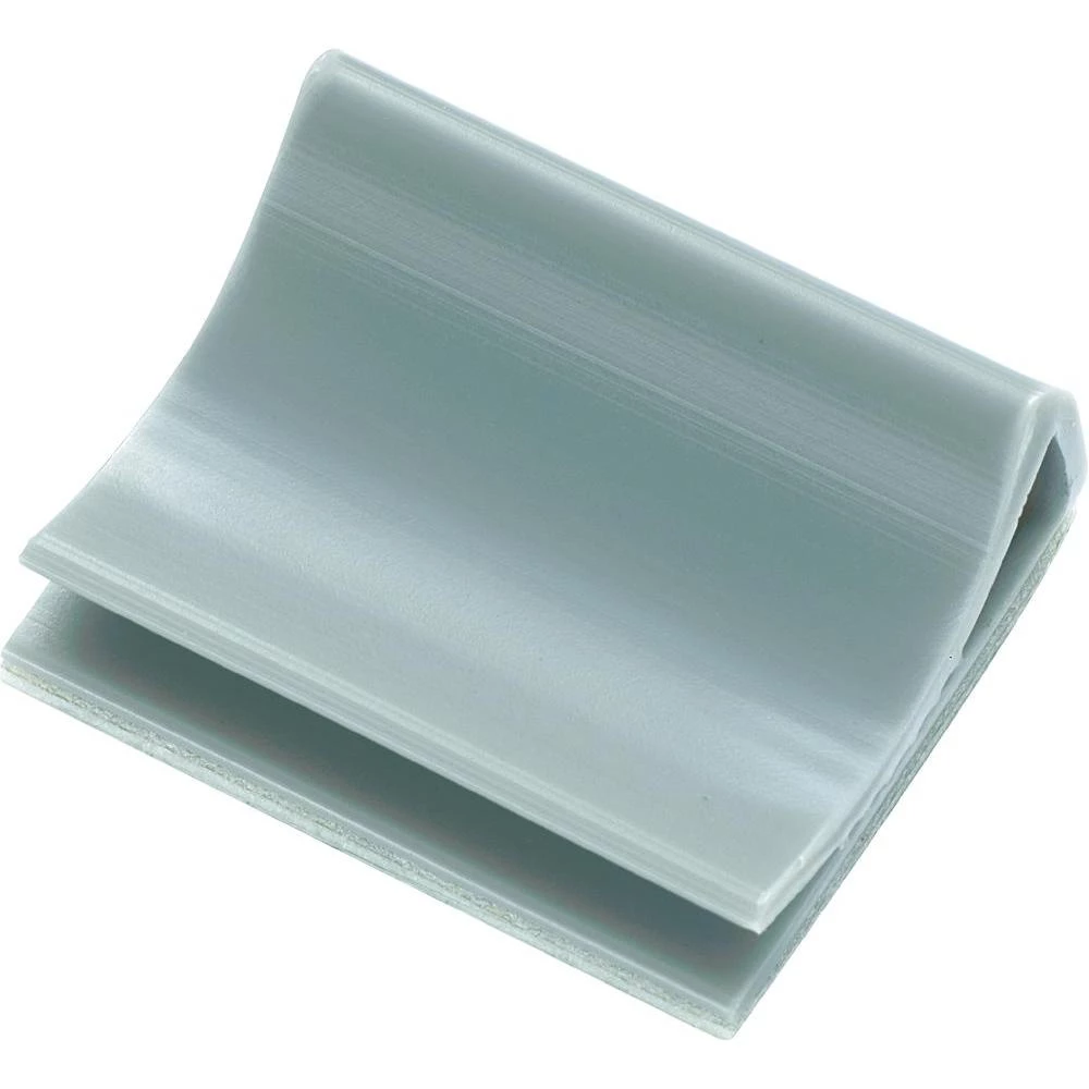 Samoljepljiva držalo za pljosnate kable FCC-28, svijetlo sivo, 1 komad 93014c14 slika