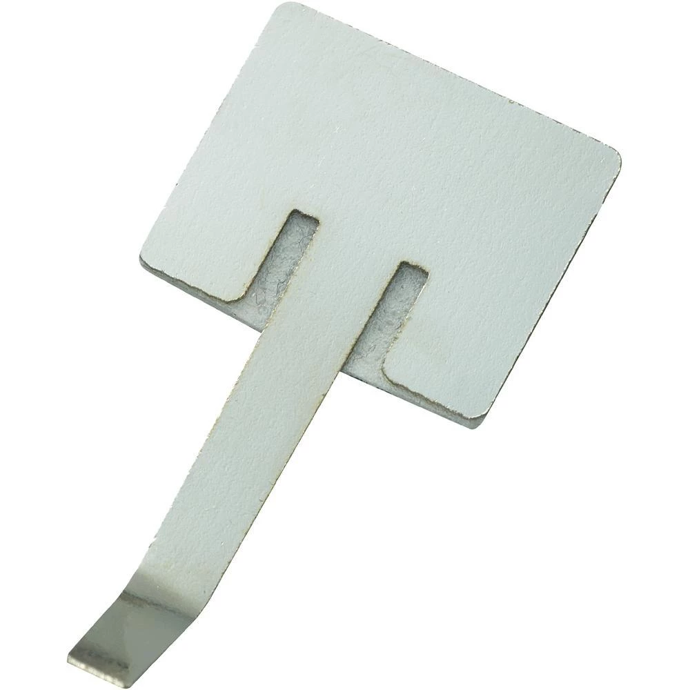 Samoljepljiva kabelska objemka, srebrna, 1 komad slika