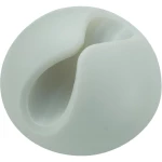 Samoljepljivi držač za kabel, zelen (langnachleuchtend), 1 komad