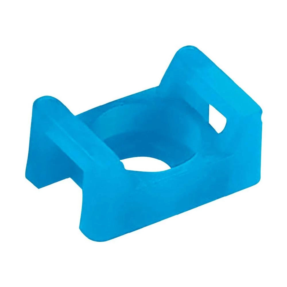 Panduit-Pan-Ty® TEFZELTM3S10-C76-Držač kabelske vezice, plav, 1 komad slika