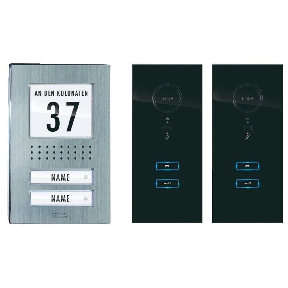 Portafon s kablom komplet m-e modern-electronics ADV 122 SS 2 obiteljska kuća pl slika