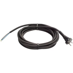 Priključni kabel [ konturni utikač - kabel, otvoreni kraj] crni 3 m AS Schwabe 7 slika