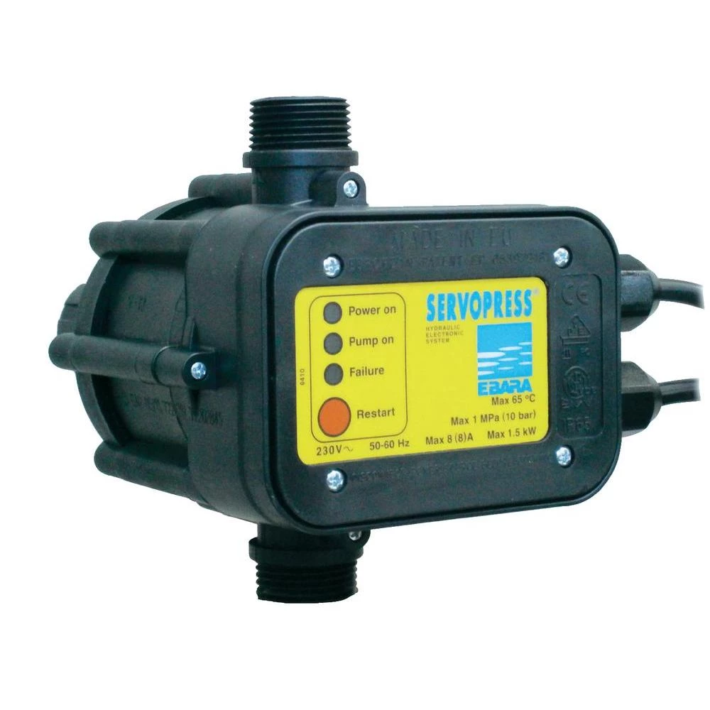 Prekidač za pritisak tlaka Ebara Servopress 361700079, žuto-crne boje slika